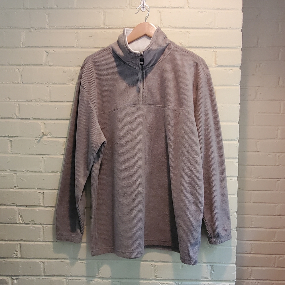 Mens Architect Tan Pullover EUC Size Medium